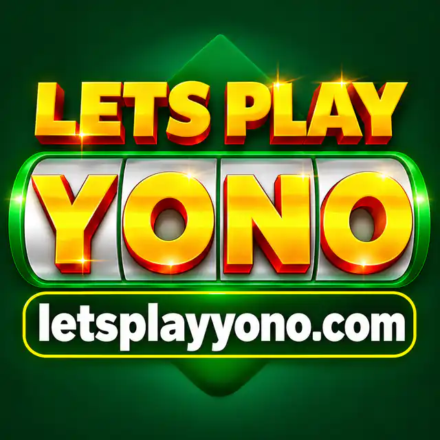 Yono icon, gold letters on a green reel.